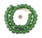 Jumbo Recycled Glass Beads, 21–25mm – African Sea Glass for Wall Hangings, Coffee Table Decor, Shelf Styling, and Home Accents – (Green) – The Bead Chest
